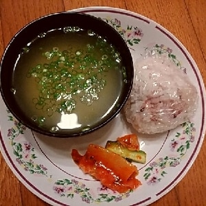 まな板なし５分！？江戸時代の根深汁で❤朝ご飯♪